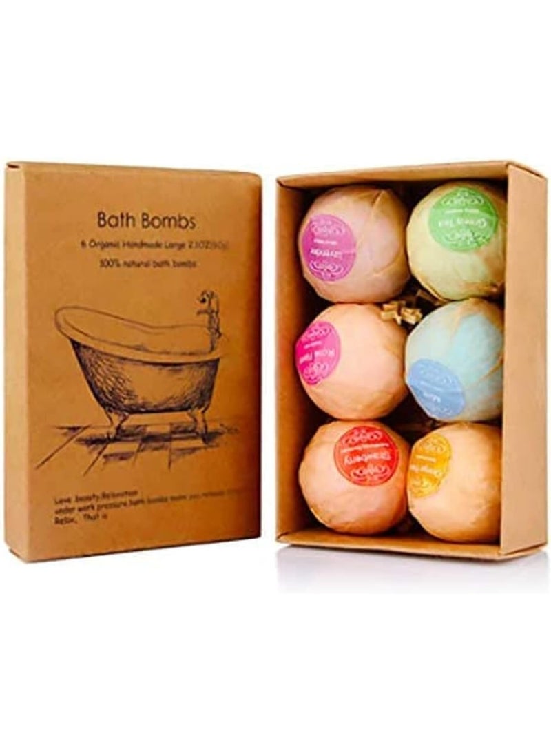 Bath Bombs Gift Set – Natural Handmade Spa Experience - Image 1